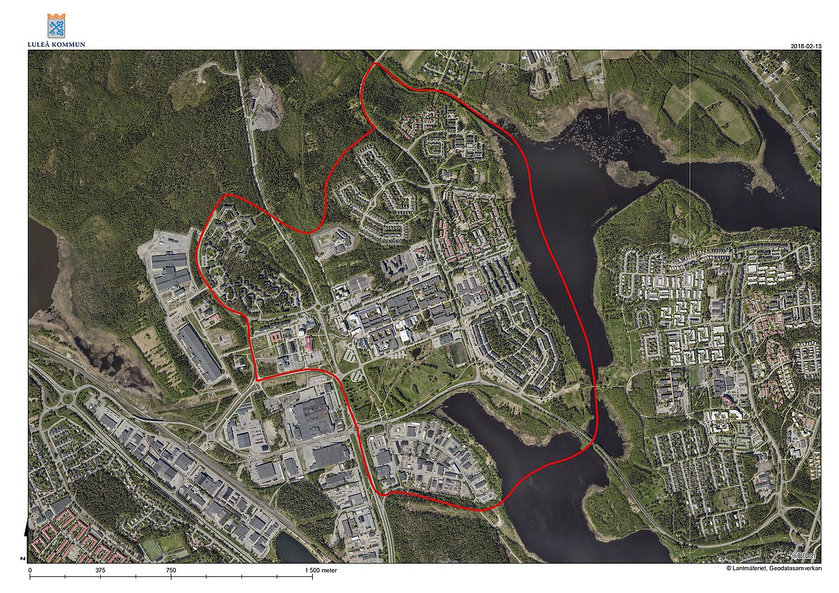 Geografisk avgränsning.Utvecklingsplanen kommer att behandla utveckling inom Sundet, Berget, Stranden, Lillporsön, Centrum och Udden samt Vänortsvägen, Aurorum och Yttervikens industriområde.