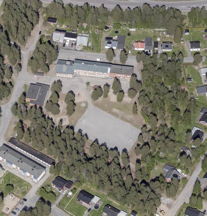 Alternativ 1A: Placering av ny förskola vid Hedskolan